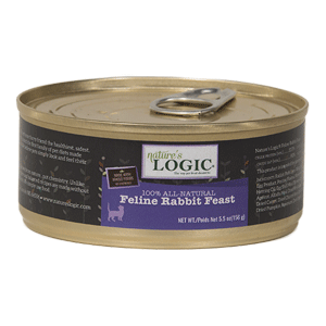 Natures Logic Rabbit Canned Cat Food 24/5.5 oz Natures Logic, natures logic, Rabbit, Canned, Cat Food, cat, wet